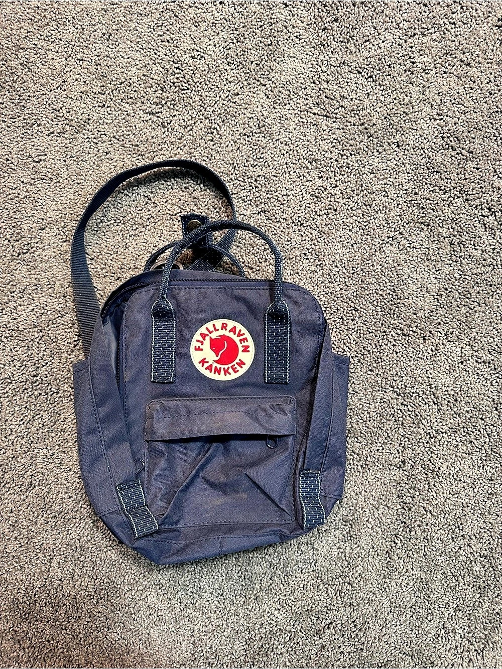 Fjallraven Kanken Mini Backpack Blue